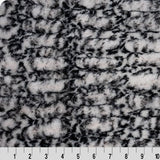Black Pearl Luxe Cuddle Milan Cheetah Fabric