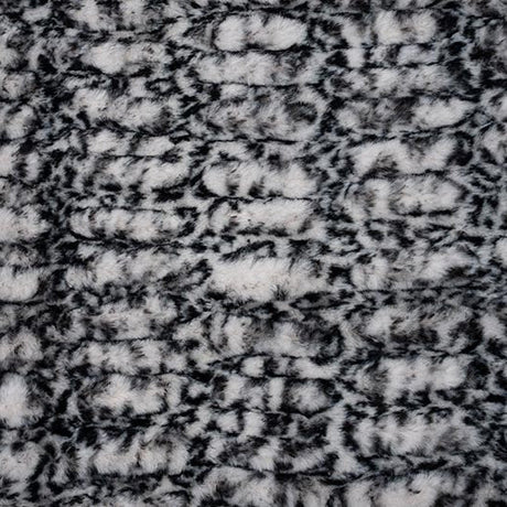 Black Pearl Luxe Cuddle Milan Cheetah Fabric