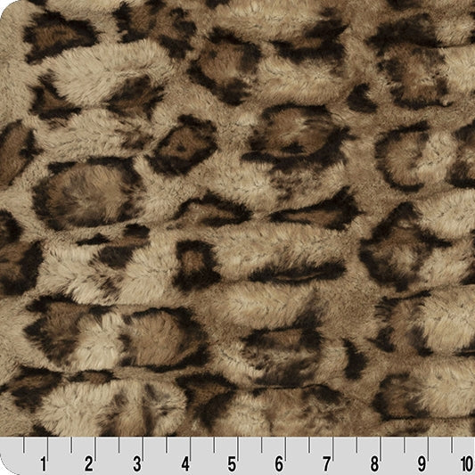 Luxe Cuddle Fabric Milan Clouded Leo Acorn 58/60"