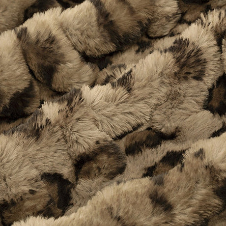 Luxe Cuddle Fabric Milan Clouded Leo Acorn 58/60"