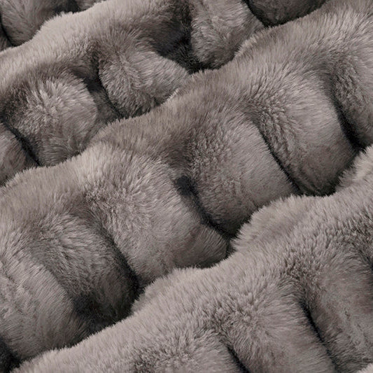 Graphite Luxe Cuddle Milan Enzo Fabric