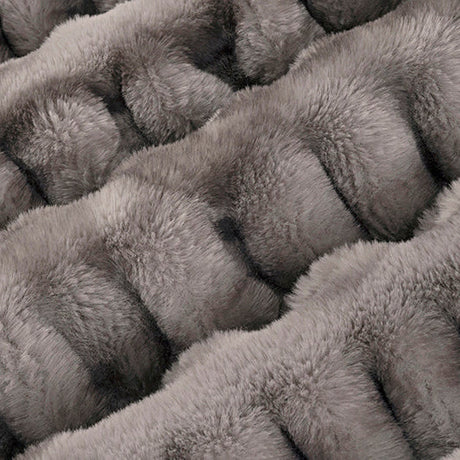 Graphite Luxe Cuddle Milan Enzo Fabric