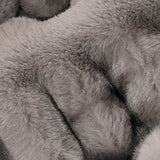 Graphite Luxe Cuddle Milan Enzo Fabric