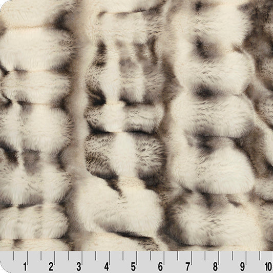 Luxe Cuddle Milan Enzo Abstract Fabric 58/60" Husky