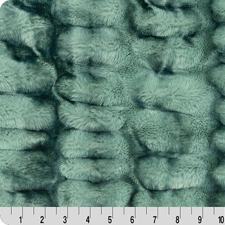 Jade Luxe Cuddle Milan Enzo Fabric 58/60" Per Yard