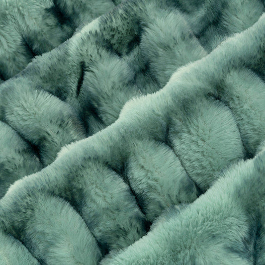 Jade Luxe Cuddle Milan Enzo Fabric 58/60" Per Yard