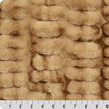 Luxe Cuddle Milan Enzo Mocha Fabric by the Yard