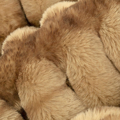 Luxe Cuddle Milan Enzo Mocha Fabric by the Yard