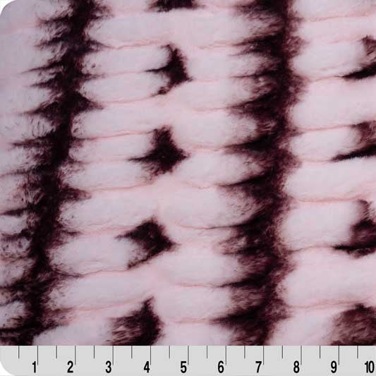 Black Cherry Luxe Cuddle Milan Luca Fabric