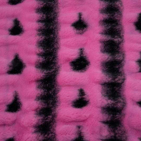Luxe Cuddle Milan Luca Think Pink Fabric by the Yard