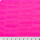 Luxe Cuddle Fabric Milan Think Pink Per Yard