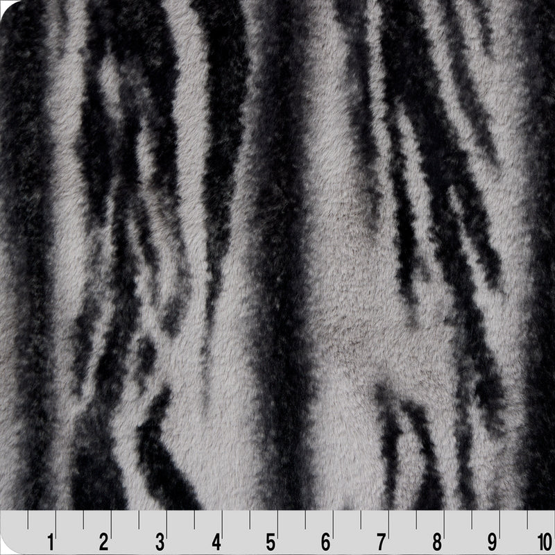 Luxe Cuddle Nube Graphite/Black Fabric 58/60"