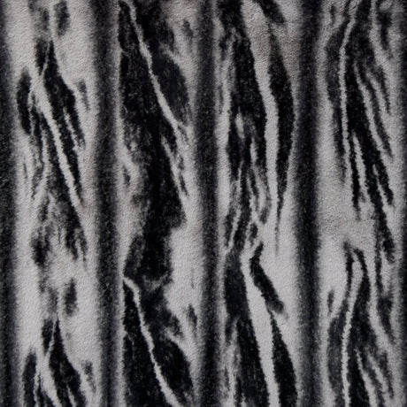 Luxe Cuddle Nube Graphite/Black Fabric 58/60"