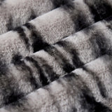 Luxe Cuddle Nube Graphite/Black Fabric 58/60"