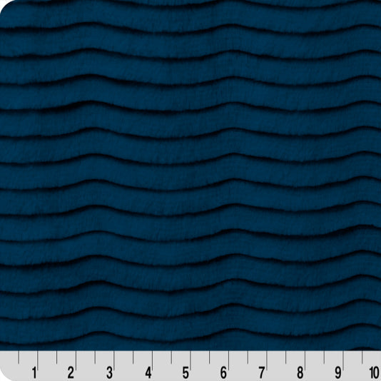 Luxe Cuddle Oceana Dark Sea Fabric
