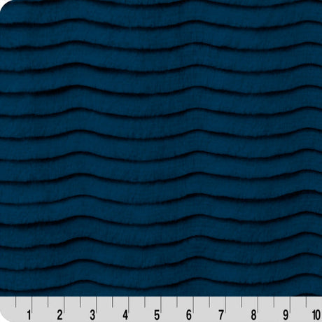 Luxe Cuddle Oceana Dark Sea Fabric