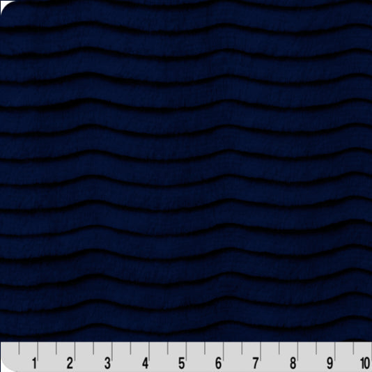 Minky Fabric Luxe Cuddle Oceana Navy
