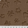 Minky Fabric Luxe Cuddle Paws Truffle 58-60"