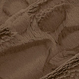 Minky Fabric Luxe Cuddle Paws Truffle 58-60"