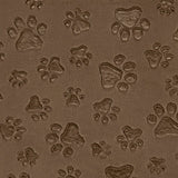 Minky Fabric Luxe Cuddle Paws Truffle 58-60"