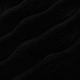 Luxe Cuddle Powderpuff Black Fabric 58-60"