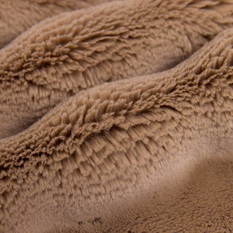 Luxe Cuddle Powderpuff Cappuccino Fabric 58-60"
