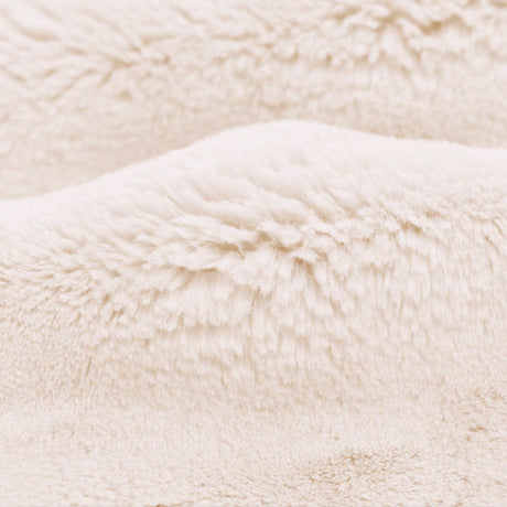 Luxe Cuddle Powderpuff Pearl Fabric 58-60"