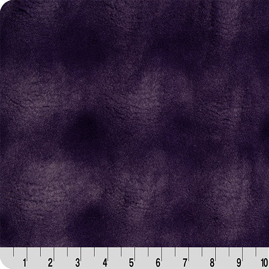 Luxe Cuddle Powderpuff Purple Velvet Fabric 58-60"