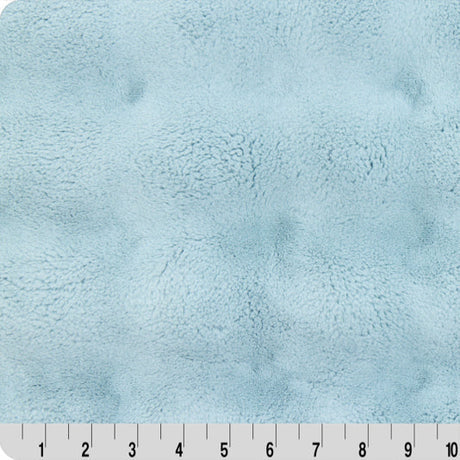 Luxe Cuddle Fabric Powderpuff Raindrop 58-60"