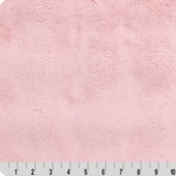 Luxe Cuddle Powderpuff Rosewater Fabric 58-60"