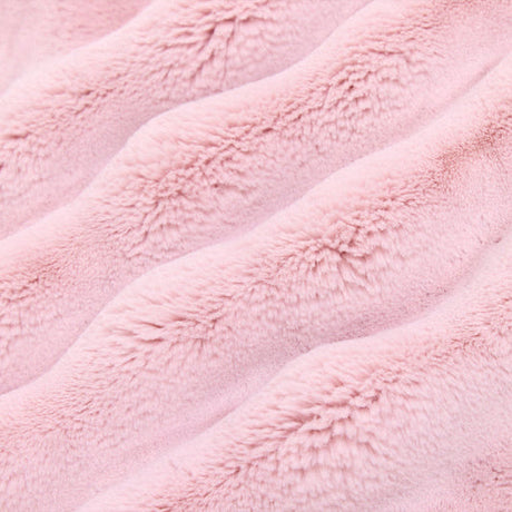 Luxe Cuddle Powderpuff Rosewater Fabric 58-60"