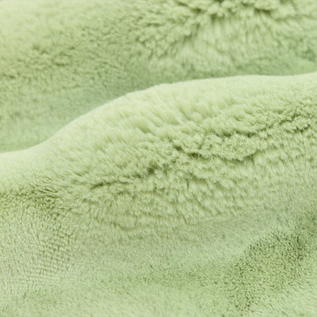 Luxe Cuddle Powderpuff Thyme Fabric 58-60"