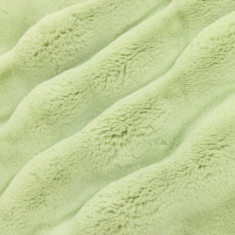 Luxe Cuddle Powderpuff Thyme Fabric 58-60"
