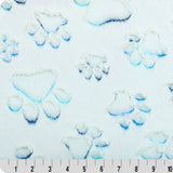 Luxe Cuddle Prism Paws Nautical Blue Fabric