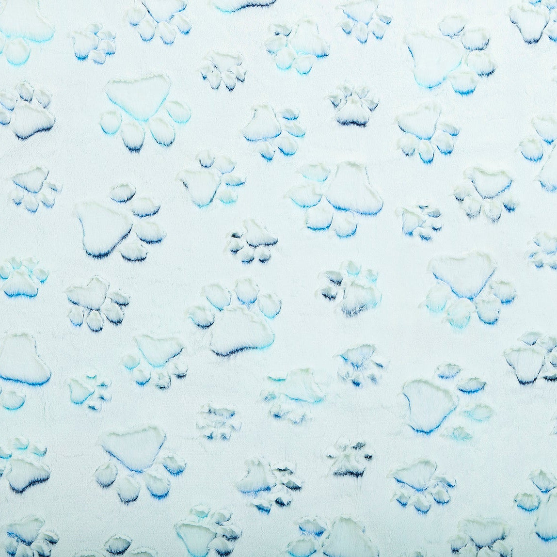Luxe Cuddle Prism Paws Nautical Blue Fabric