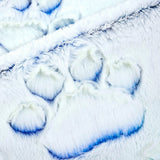 Luxe Cuddle Prism Paws Nautical Blue Fabric