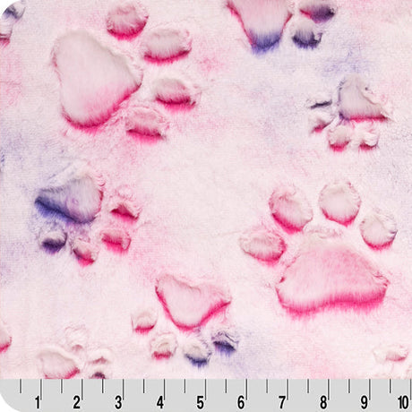Luxe Cuddle Prism Paws Minky Fabric Slumber Party