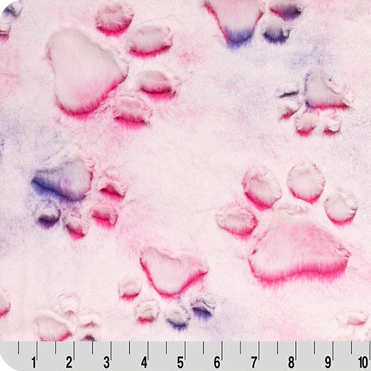 Luxe Cuddle Prism Paws Minky Fabric Slumber Party