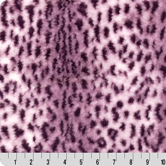 Luxe Cuddle Savanna Berry Fabric 58/60"