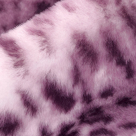 Luxe Cuddle Savanna Berry Fabric 58/60"