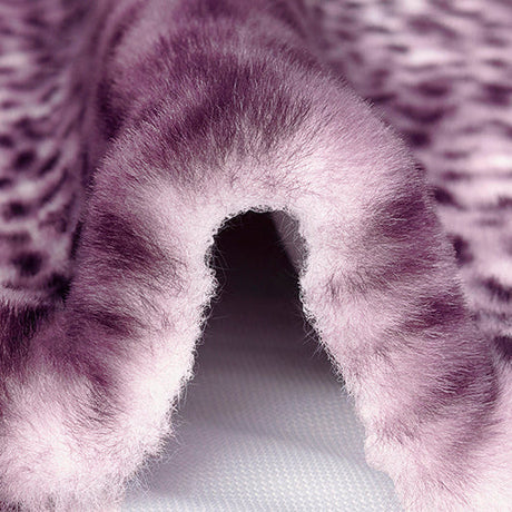 Luxe Cuddle Savanna Berry Fabric 58/60"