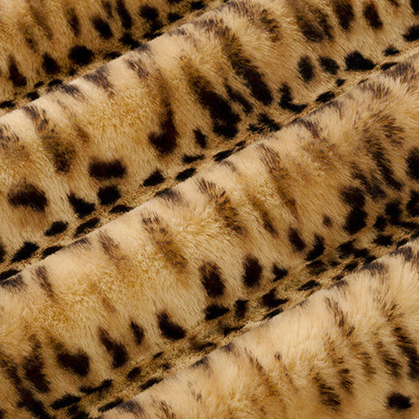 Luxe Cuddle Savanna Camel Fabric