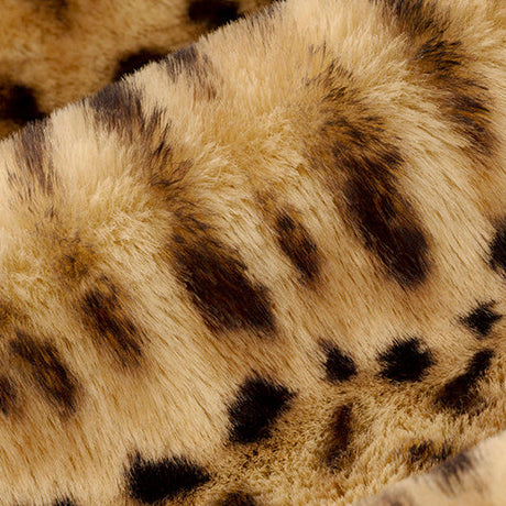 Luxe Cuddle Savanna Camel Fabric