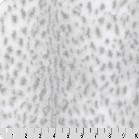 Luxe Cuddle Savanna Silver Fabric