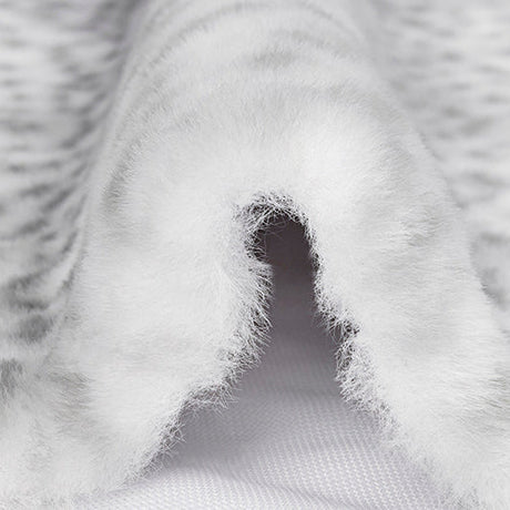 Luxe Cuddle Savanna Silver Fabric