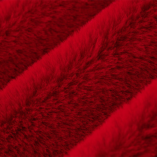 Luxe Cuddle Seal Cardinal Minky Plush Fabric 58/60"