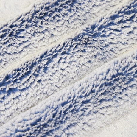 Blue Fog Luxe Cuddle Snow Bunny Fabric