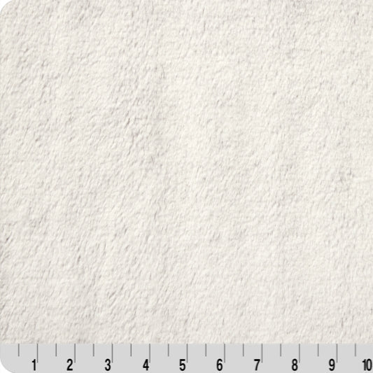Luxe Cuddle Snow Bunny Dove Fabric 58/60"