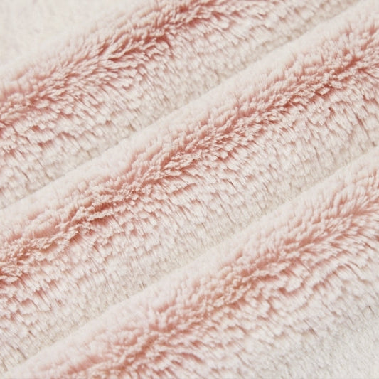 Luxe Cuddle Snow Bunny Primrose Fabric 58/60"