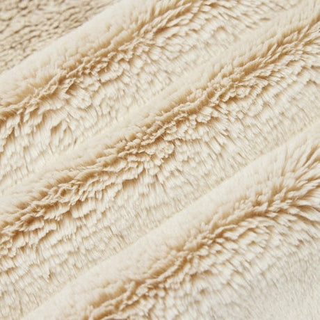 Luxe Cuddle Snow Bunny Fabric Sanddollar 58/60"